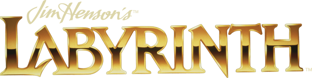 Official Labyrinth title that reads 'Jim Henson's Labyrinth'